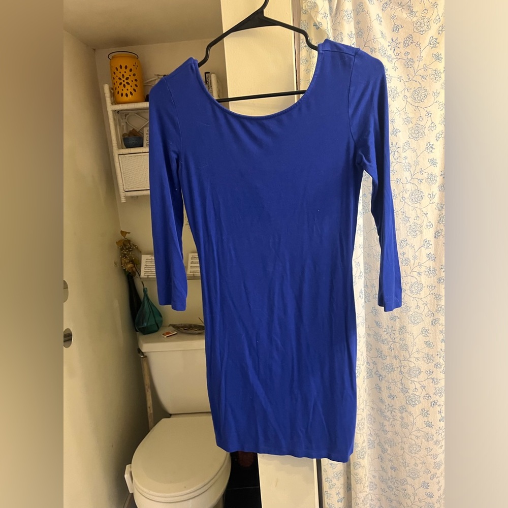 Tight Navy Mini Dress